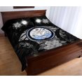 thumbnail image 3 of Islas Marshall Juego de Cama Edredón Gris Hibiscus, 3 of 5