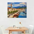 thumbnail image 2 of Nawypu Split Coast Pictures Wall Decor Croatia Canvas Wall Art Landscape Poster Prints For Living Room Bedroom Office, 2 of 4