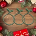 thumbnail image 6 of 12 Pcs Decorative Garland Ties Trianu 15.74 inch Garland Flexible Ties for Holiday Decorations Christmas Craft Gift Wrapping (Green), 6 of 7