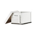 thumbnail image 2 of Heavy-Duty Fast Assembly Lift-Off Lid Storage Box, Letter/legal Files, White, 12/carton | Bundle of 5 Cartons, 2 of 7