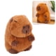 thumbnail image 3 of Carpincho realista de peluche juguete de peluche de capibara lindo suave cómodo realista Animal relleno de capibara regalo de cumpleaños ANGGREK  Otros, 3 of 7
