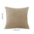 thumbnail image 3 of Xihbxyly Funda de Almohada Bohemia, Suave y Corta, con Cremallera Invisible, Decoración Moderna para El Hogar, Acogedora Decoración para El Sofá Del Dormitorio, Ideal para Regalo Navideño, Tamaño 45, 3 of 6