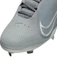 thumbnail image 2 of Nike Hyperdiamond 4 Women's Softball Cleats Metal Spikes Elite Wolf Grey/White 11, 2 of 5