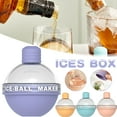 thumbnail image 2 of Ice Ball Stencils BPA Free Easy to Release Reusable Home Silicone Ice Ball Maker, 2 of 7