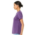 thumbnail image 2 of Bella & Canvas B86906428 Women Relaxed Jersey T-Shirt, Royal Purple - 3XL, 2 of 5
