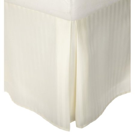 UPC 855031035848 product image for Superior 1500 Series Microfiber Wrinkle Resistant Pleated Stripe Bed Skirt with  | upcitemdb.com