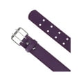 thumbnail image 2 of CTM Girl's Perforated Casual Belt with Roller Buckle, 2 of 5