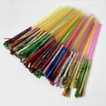 thumbnail image 6 of Pack of 200 Fringe Drinking Straws Sipping Straws Disposable Party Table Decor, 6 of 8