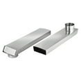thumbnail image 2 of Lambro 3006 TiteFit 90 Degree Rectangular Aluminum Dryer Duct, 2 of 3