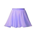 thumbnail image 1 of Alvivi Kids Girls Ballet Dance Basic Chiffon Wrap Skirt Ballerina Skate Pull-On Tutu Skirts, 1 of 5