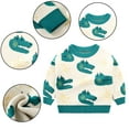thumbnail image 5 of Esaierr 1-7 Years Boys Girls Dinosaur Printing Sweater for Kids Toddler,Fall Winter Knitted Sweatsuit,Long Sleeve Warm Knitted Sweater Tops, 5 of 5