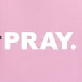 thumbnail image 5 of Wild Bobby Pray. Inspirational/Christian Men Graphic Tee, Light Pink, 4X-Large, 5 of 5