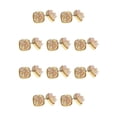 thumbnail image 1 of Jumpingount Pendientes de tuerca, joyería elegante, regalos con estilo, brillantes, para mujer, pequeños pendientes de tuerca, adorno de vestir tipo 5 10piezas, 1 of 6