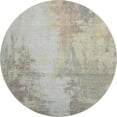 thumbnail image 2 of Addison Rugs Mayfield Premium Machine Washable Transitional Abstract Tan Round Rug, 8' x 8', 2 of 6