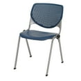 thumbnail image 2 of KFI Studios KOOL Armless Stacking Chair, 400lb Capacity, Pink, 2 of 7