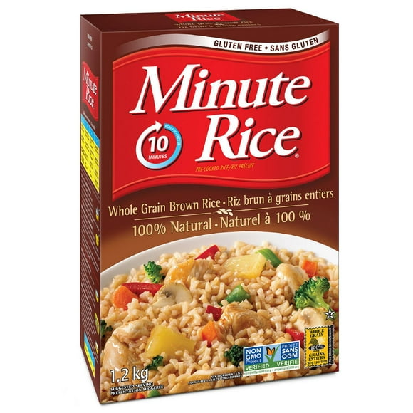Minute Rice® Premium Instant Whole Grain Brown Rice , 1.2 kg, 1.2 kg