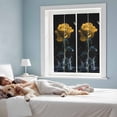 thumbnail image 4 of Yellow Rose Window Privacy Film Butterfly Splash Water Nature Dreamy Decorative Glass Window Film UV Blocking Static Cling Non-Adhesive Sticker Covering for Home Door 17.7 x 39.3 inches, 4 of 8