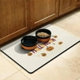 thumbnail image 3 of Happy Halloween Pumpkin Dog Food Mats for Floors Absobing Durable 17x30 Inch Cat Food Mat Horror Pumpkin Ghost Pet Feeding Mat EcoFriendly Durable Pet Placemat, 3 of 7
