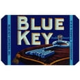 thumbnail image 3 of Anonymous 24x17 Black Modern Framed Museum Art Print Titled - Blue Key Produce Label (1930-1950), 3 of 5