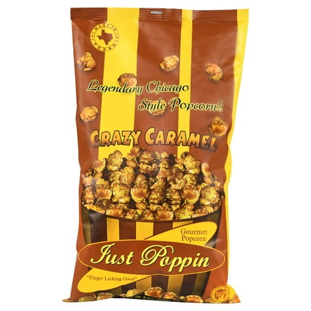 Just Poppin Crazy Caramel Gourmet Popcorn, 8.5 Oz.