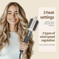 thumbnail image 5 of 5-in-1 Professional Hot Air Styler Kit, Complete Hair Dryer Brush System with 110,000 RPM Motor for Volumizing, Smoothing & Auto-Wrapping Curls, 5 of 7