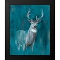 thumbnail image 2 of Popp, Grace 20x24 Black Modern Framed Museum Art Print Titled - Contemporary White-Tail II, 2 of 5