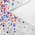 thumbnail image 5 of Dmlowu 4th of July Decorations Fleece Blanket 28x39" Comfortable Blanket Extra Soft Bed Blanket Memorial Day Decorations Throw Blanket for Couch Travel Camping Living Room Home Decor, 5 of 7