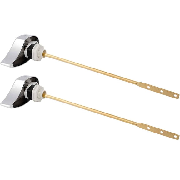 Toilet Handle Replacement Compatible with TOTOTHU004-CP Trip Lvr for ST701, CST854, Side Mount, Tank Flush Lever, Chrome