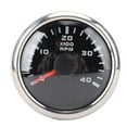 thumbnail image 2 of 52mm Engine Tachometer with Hour Meter for Truck Tractor RV Boat 4000RPM 7 Color Backlight, 2 of 7