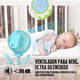 thumbnail image 4 of Ventilador Portatil Recargable Flexible VBG 12000 mAh 55 horas, 4 of 4