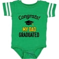thumbnail image 3 of Inktastic Congrats My Dad Graduated with Cap Boys or Girls Baby Bodysuit, 3 of 5
