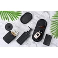 thumbnail image 3 of Juego de accesorios de baño Deobath, 5 piezas, negro mate, 3 of 6