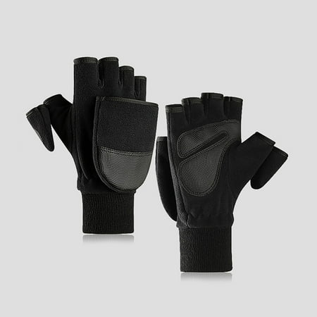 

WANYNG Unisex Outdoor Waterproof Windbreak Gloves Winter Screen Plus Velvet Gloves