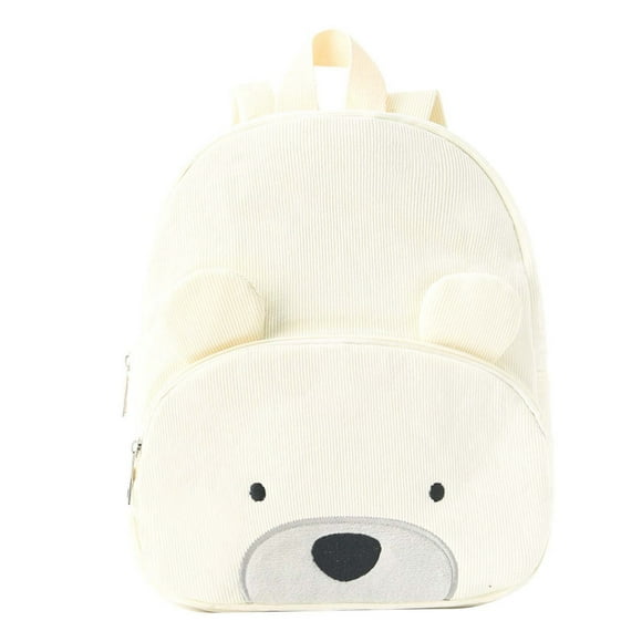 Personalised Children'S Backpack With Name Bear Children'S Backpack For Girls And Boys Backpack Toddler Nursery Backpack School Bag For Nursery Primary School Baby Care Beige One Size