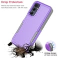 thumbnail image 4 of For Samsung Galaxy A16 5G Case, Shockproof Heavy Duty Rugged Phone Case for Samsung Galaxy A16 5G, Tekcoo Military Grade Protection Dual Layer Sturdy Durable Cover Cute Bumper - Purple, 4 of 11