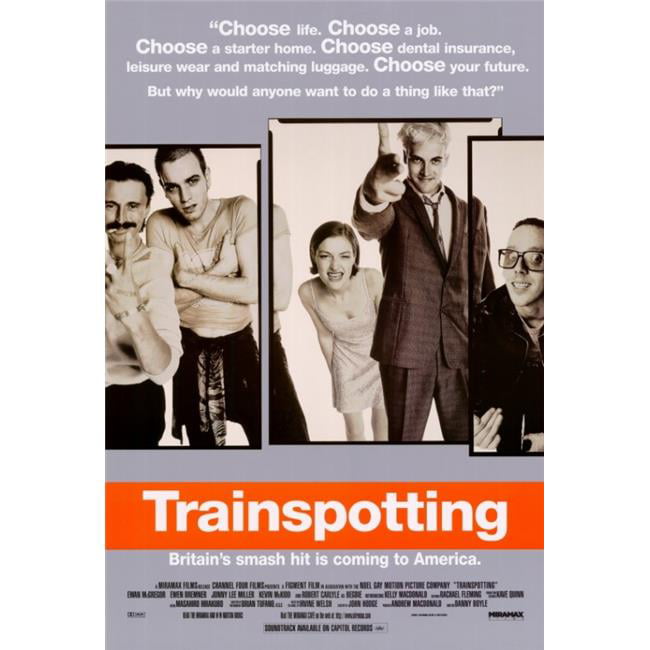 Trainspotting movie poster print