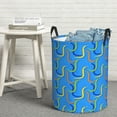 thumbnail image 5 of Goofa Colorful Snake Printed Circular Hamper,Laundry Basket with Handles,Storage Baskets Foldable,Large Capacity Laundry Hamper-Medium, 5 of 8
