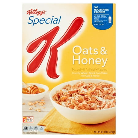 Kellogg's Special K Oats & Honey, 13.1 oz - Walmart.com