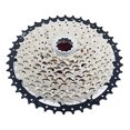 thumbnail image 3 of Bicicleta volante libre 9s ~ 12 s velocidades 40T ~ 52T dientes de acero volante sólido con 9/10/11/12 capas divididas piñón de reemplazo carretera de - De plata, 11S 50T Sunnimix Rueda libre de casete de bicicleta, 3 of 8