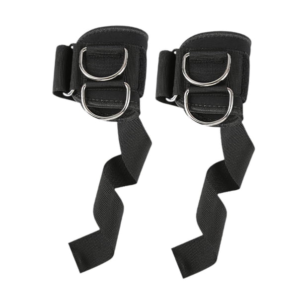2 Correas de Levantamiento de Muñecas para Levantamiento de Peso Muerto para Entrenamiento de Peso Muerto en El Gimnasio en Casa