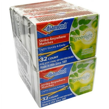 Diamond Strike Anywhere Penny Matches 10 Pack 320 Total