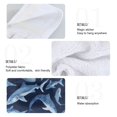 thumbnail image 2 of Yayeee Kitchen Hanging Hand Towels Set of 2 with Loop Bathroom Absorbent Tie Towel, Watercolor Shark Pattern, 2 of 7