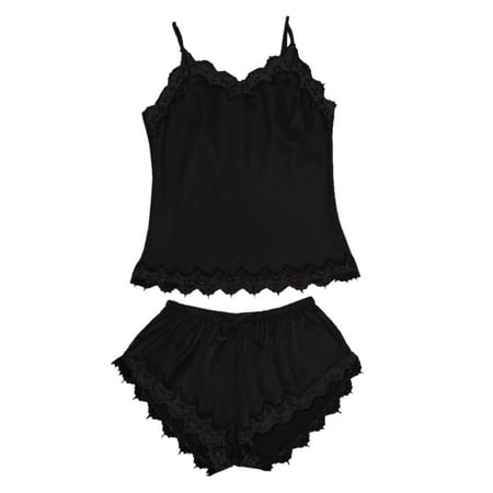 

Pimfylm Ribbed Bodysuit For Women Women Mesh Sheer Lingerie Set Off Shoulder Top and Panty See Through Bodysuit Teddy Two Pieces Naughty Black Medium