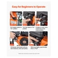thumbnail image 6 of Gas Pressure Washer 3600 PSI 2.6 GPM - Copper Pump, 5 Nozzles, 26ft Hose - for Car, Deck, Driveway Cleaning, 6 of 8
