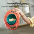 thumbnail image 4 of pitrice Silica Gel 360 ° Free Rotation Baby Gyro Bowl BPA Free Easy To Clean Universal Gyro Bowl Rotate type+3, 4 of 6