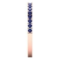 thumbnail image 4 of 0.57 ct Brilliant Round Cut Simulated Tanzanite 18K Rose Gold Stackable Band SZ 9.25, 4 of 6