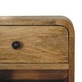 thumbnail image 5 of Artisan Furniture Solid Wood  Mini Oak-ish Floating Open Nightsand, 5 of 11