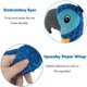 thumbnail image 4 of Juguete de peluche para cachorros y perros medianos y grandes, juguete chirriante, juguete para morder, juguete para la dentición, seguro y duradero, juguete suave, casi indestructible., 4 of 5