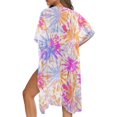 thumbnail image 5 of HELLHERO Tie Dye Bathing Suit Cover Up Loose Fit High Quality Fabrics Breathable Bathing Suit Coverups, 5 of 6