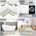 thumbnail image 4 of SKYSONIC Beach Sandy Starfish Anchor Kitchen Mats and Rugs Enjoy Summer Holidays Floor Runner Area Rug Washable Carpet Perfect for Living Room Bedroom Entryway,19.7"x27.6"+19.7"x47.2", 4 of 7
